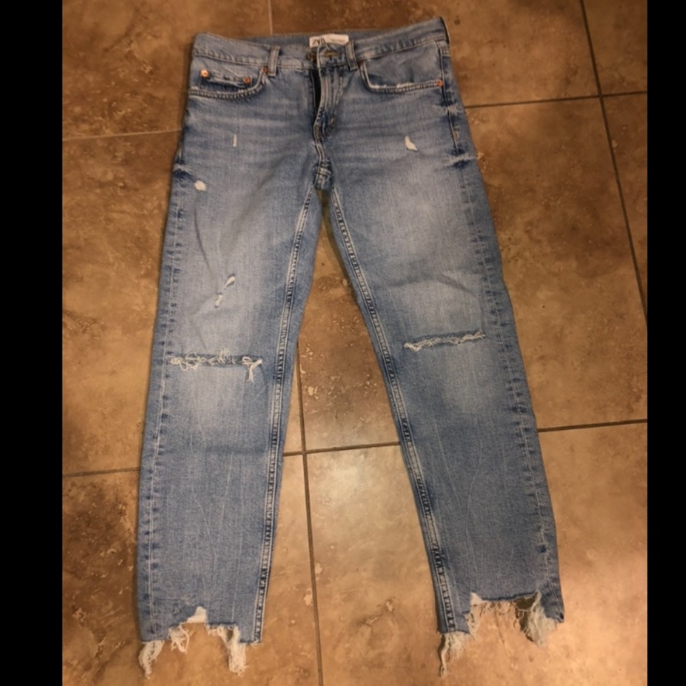 Zara Slim Boyfriend Jeans
